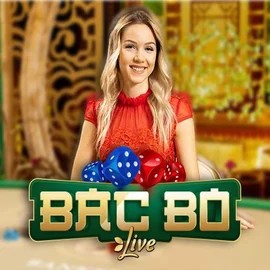Official Live Casino logo: Bac Bo by Evolution at Rolling Slots Casino