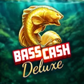 Bass Cash Deluxe slot logo by Alchemy Gaming at Rolling Slots Casino
