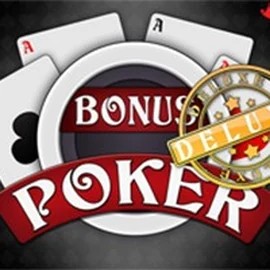 Try Bonus Poker Deluxe - 3 Hands slot by RTG (Reel Time Gaming) on rolling-slots.net – logo image