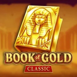 Book of Gold Classic logo – Slots by Playson at Rolling Slots Casino