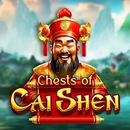 Chests of Cai Shen slot visual from Pragmatic Play available on rolling-slots.net
