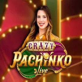 Try Crazy Pachinko slot by Evolution on rolling-slots.net – logo image