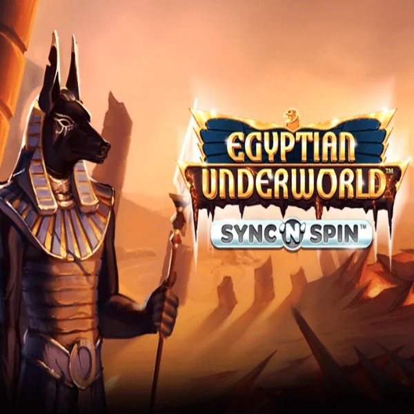 Egyptian Underworld online game logo by Greentube on rolling-slots.net