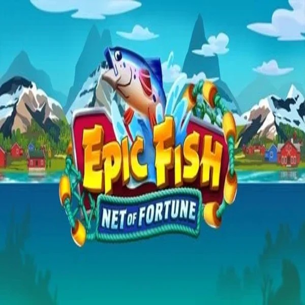 Official Slots logo: Epic Fish Net of Fortune by Quickspin at Rolling Slots Casino