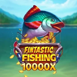 Fintastic Fishing logo by Foxium Rolling Slots Casino