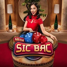 Mega Sic Bac logo – Live Casino by Pragmatic Play at Rolling Slots Casino