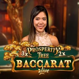 Prosperity Tree Baccarat logo by Evolution Rolling Slots Casino