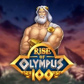 Official Slots logo: Rise of Olympus 100 by Play'n GO at Rolling Slots Casino