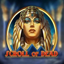 Official Slots logo: Scroll of Dead by Play'n GO at Rolling Slots Casino