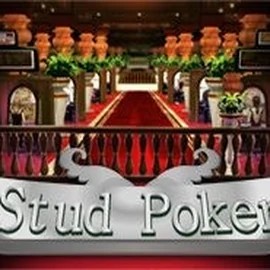 Stud Poker 3D logo by iSoftBet at Rolling Slots Casino