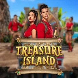 Treasure Island by Pragmatic Play, showcased at rolling-slots.net – game logo